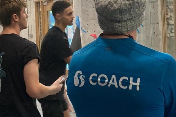 About ClimbScotland 3 Young people being coached in climbing technique