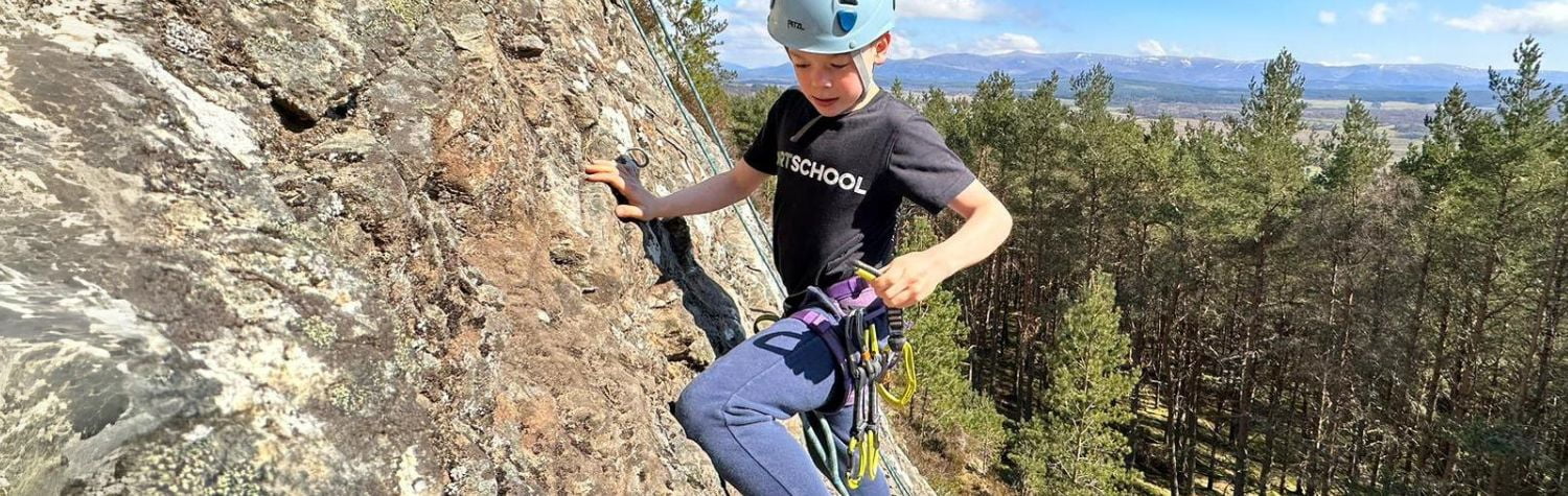 Young Climber Sport Climbing