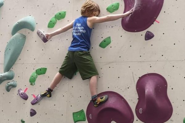 Scottish Boulder Championships 4 Young Climber