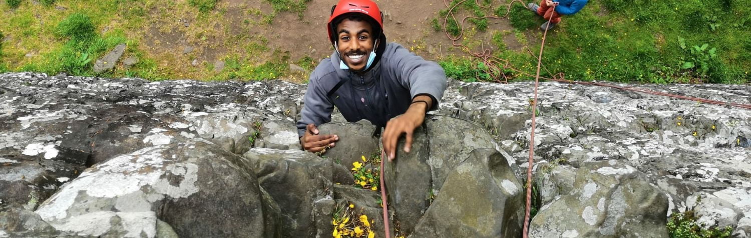 Young Climber