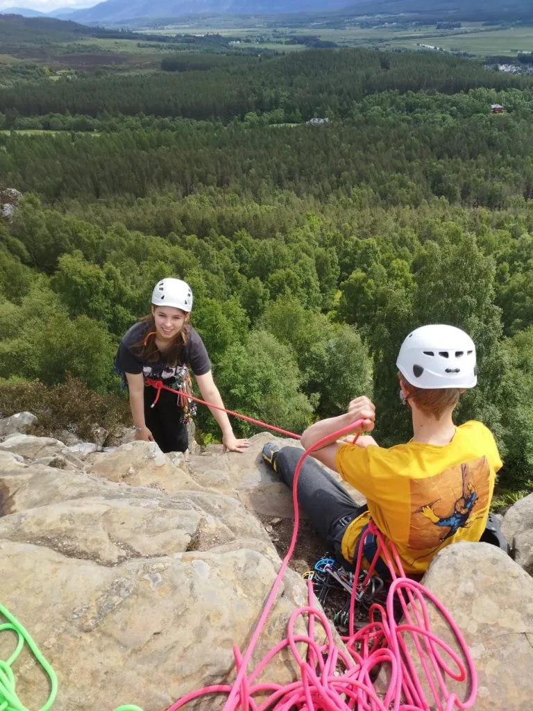 RealRock 2 Kingussie Climbers