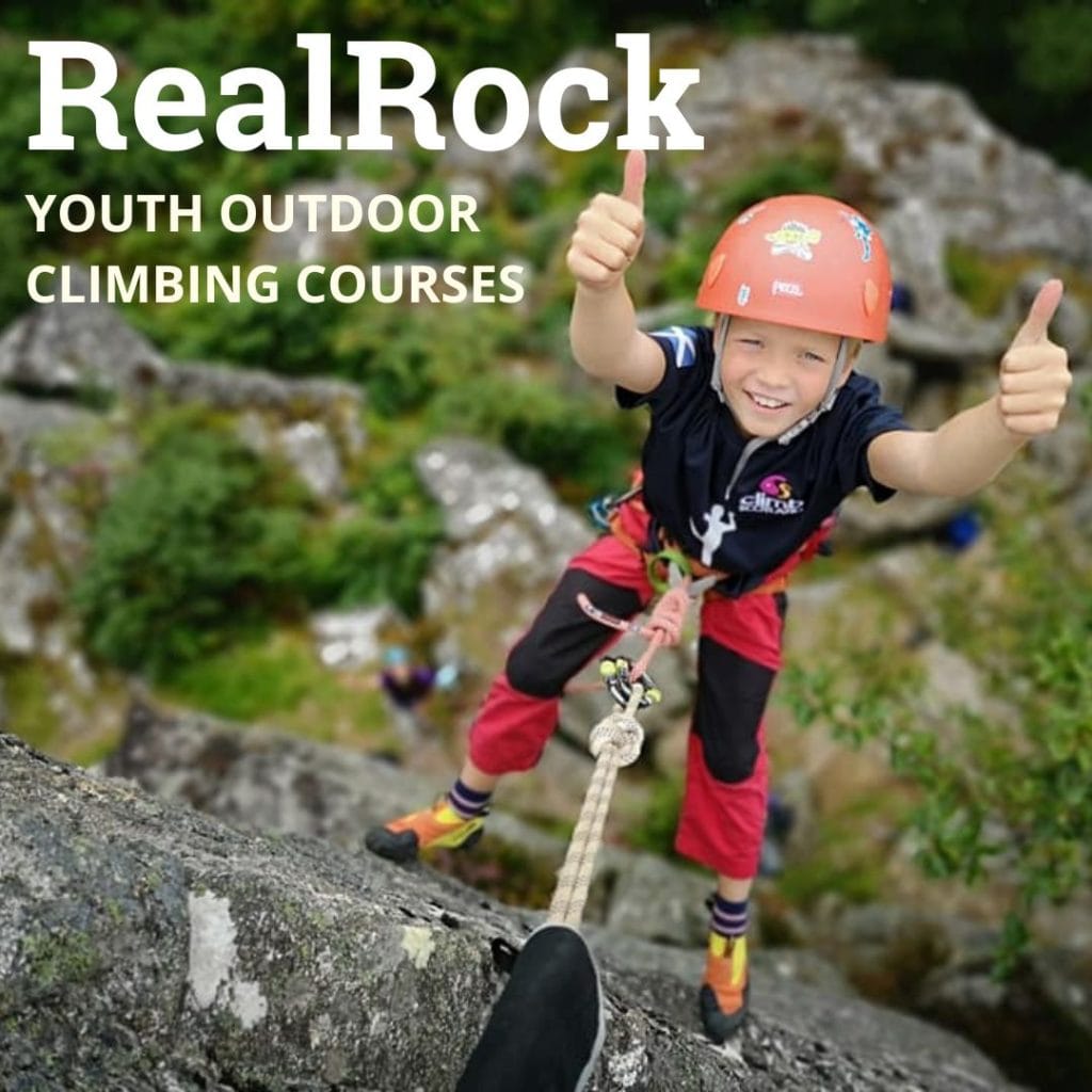 Outdoor Climbing Courses 17 RealRock - Youth Outdoor Climbing Courses in Scotland