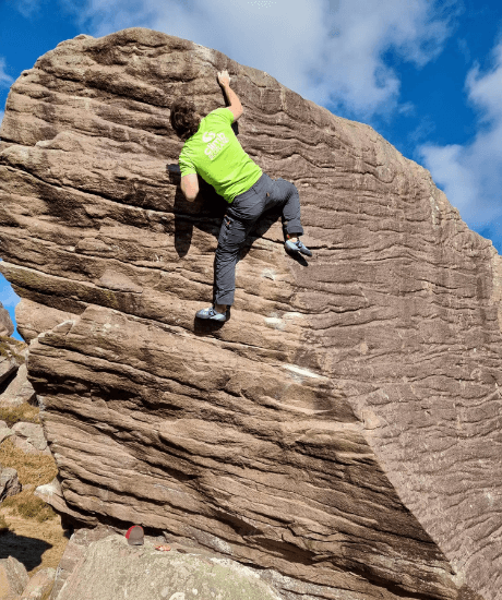 Ready to Rock Adult Outdoor courses, Torridon, Bouldering Climbing in Scotland